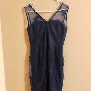 Mystic Los Angeles Lace Sheath Dress, Size XL (16)